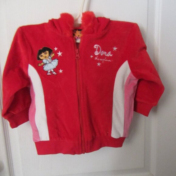 Girl Size 2 Dora Hoodie with pants - Picture 6 of 16